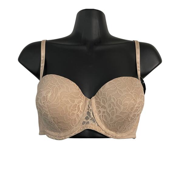 Maidenform Womens Bra Size 38B Push Up Underwire Style P00695 Convertable Strap - Picture 1 of 11